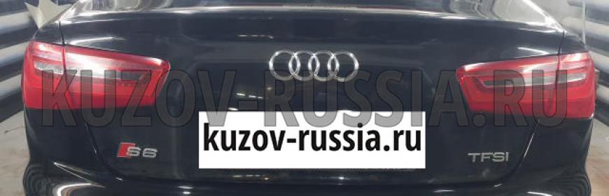 Кузовной ремонт и покраска заднего бампера Audi A6