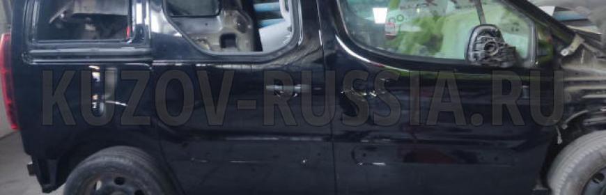 Кузовной ремонт и покраска дверей и крыла Citroen Berlingo