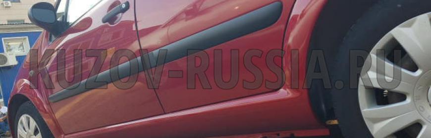 Кузовной ремонт и покраска порога Citroen C3