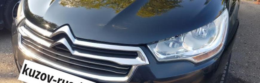 Кузовной ремонт и покраска капота Citroen C4