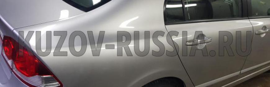 Кузовной ремонт и покраска двери и крыла Honda Civic