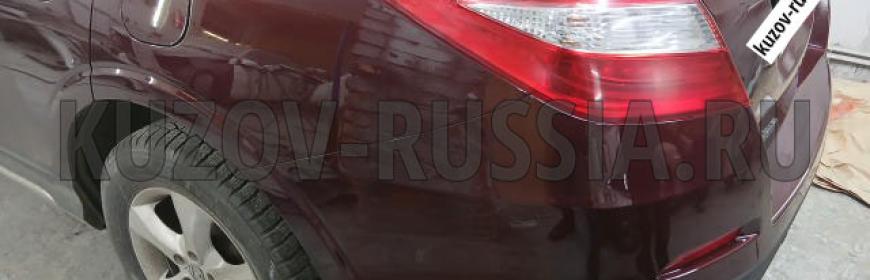Кузовной ремонт и покраска крыла и двери багажника Honda Crosstour
