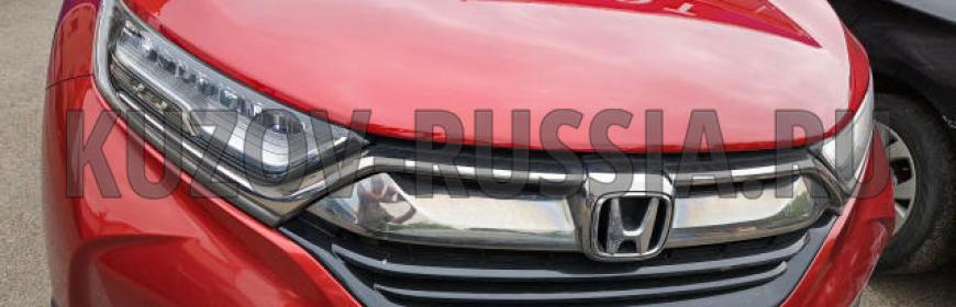 Кузовной ремонт и покраска капота Honda CR-V