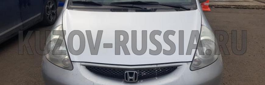 Кузовной ремонт и покраска крыла и капота Honda Jazz