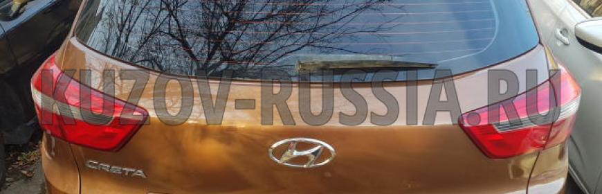 Кузовной ремонт и покраска двери багажника Hyundai Creta