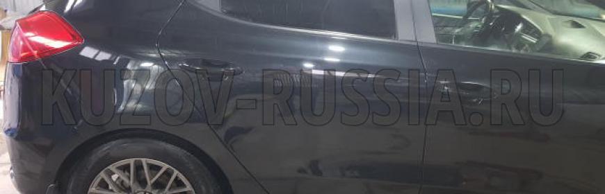 Кузовной ремонт и покраска крыла и дверей Kia Ceed