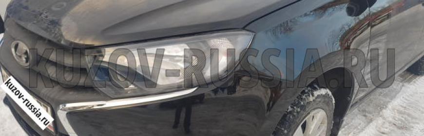 Кузовной ремонт и покраска крыла и бампера LADA Granta