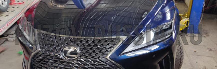 Кузовной ремонт и покраска капота Lexus RX 300