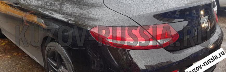 Кузовной ремонт и покраска бампера Mercedes-Benz C-class AMG