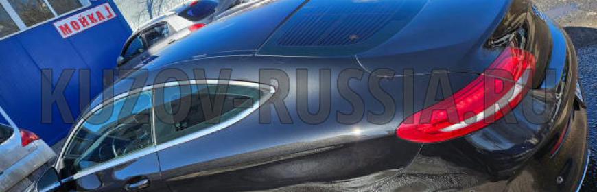 Кузовной ремонт и покраска крыла и двери Mercedes-Benz C-class