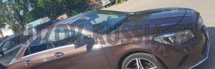 Кузовной ремонт и покраска крыла и двери Mercedes-Benz CLA
