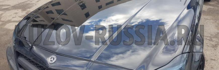 Кузовной ремонт и покраска капота Mercedes-Benz CLS