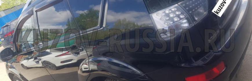 Кузовной ремонт и покраска крыльев и порогов Mitsubishi Outlander