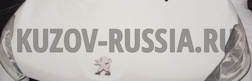 Кузовной ремонт и покраска капота и порога Peugeot 208