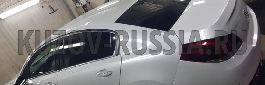 Кузовной ремонт и покраска крыльев Peugeot 508