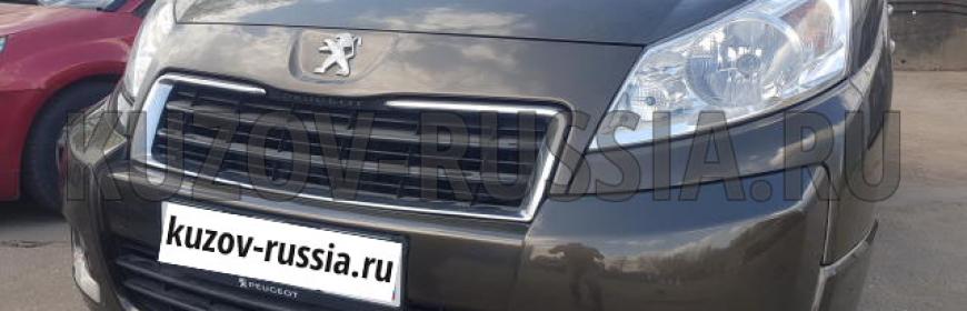 Кузовной ремонт и покраска переднего бампера Peugeot Expert