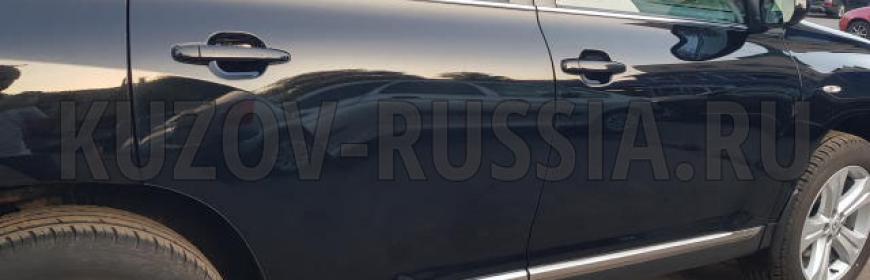 Кузовной ремонт и покраска двери Toyota Highlander