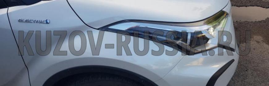 Кузовной ремонт и покраска капота Toyota Izoa