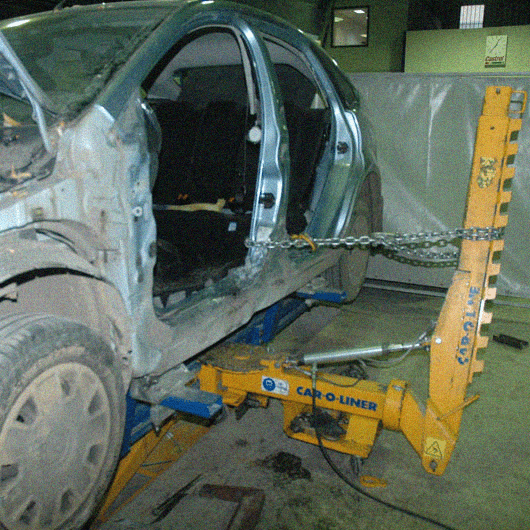 Пример кузовного ремонта Daihatsu