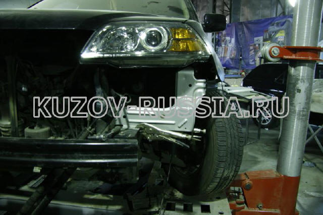 Пример качественного кузовного ремонта Acura MDX