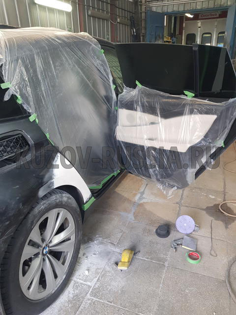 Кузовной ремонт авто BMW GT 530d