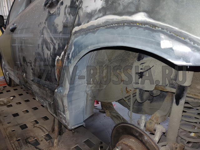 Кузовной ремонт авто Honda Civic