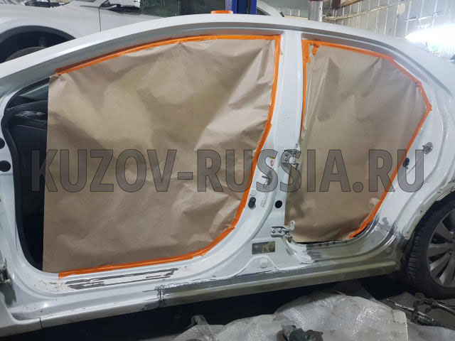 Кузовной ремонт авто Honda Civic