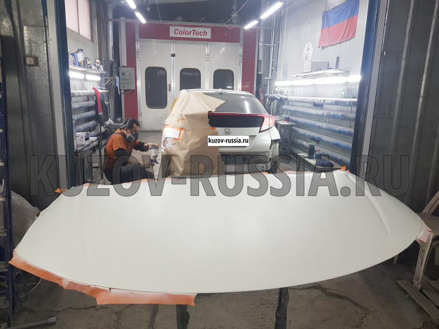 Кузовной ремонт авто Honda Civic