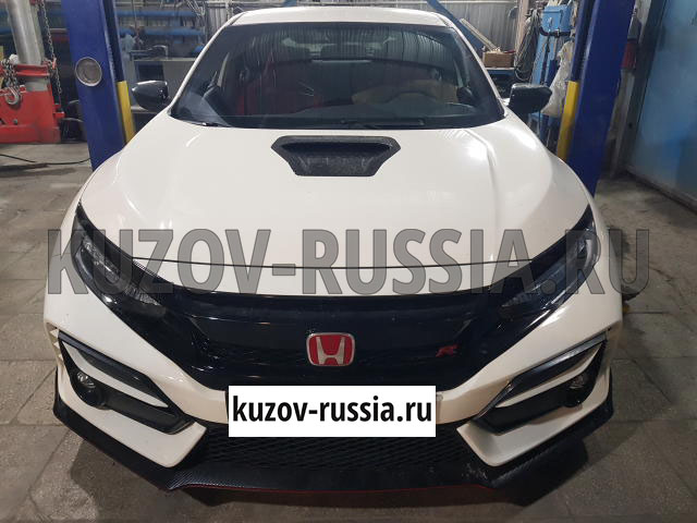 Кузовной ремонт авто Honda Civic Type R