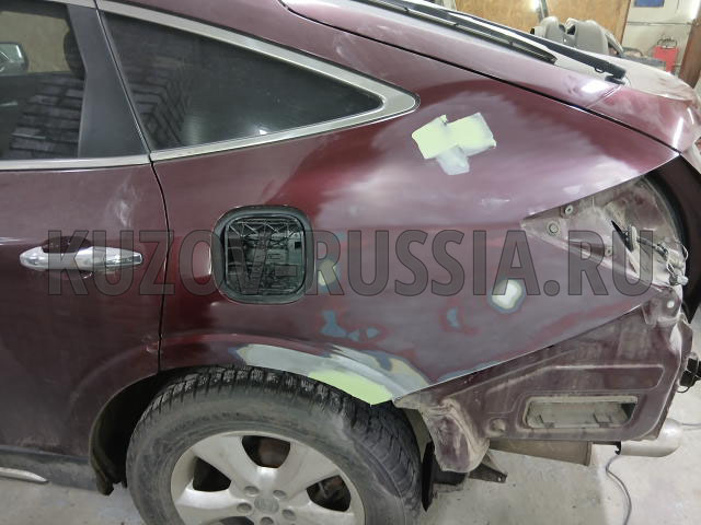 Кузовной ремонт авто Honda Crosstour