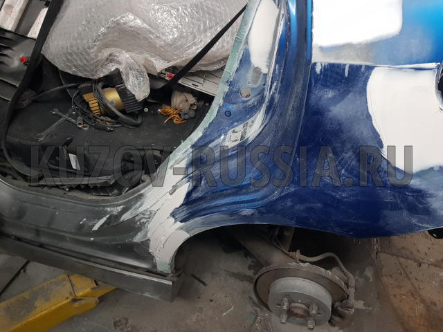 Кузовной ремонт авто Honda Jazz