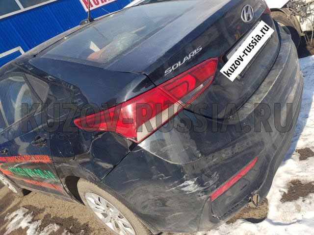 Кузовной ремонт авто Hyundai Solaris