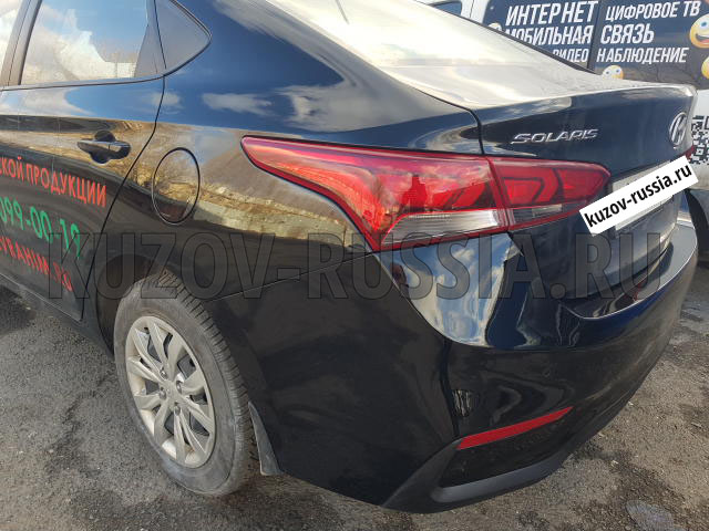 Кузовной ремонт авто Hyundai Solaris