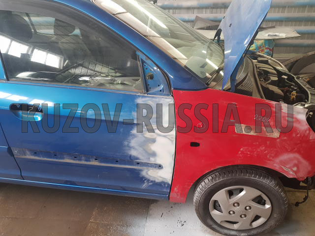 Кузовной ремонт авто Kia Picanto