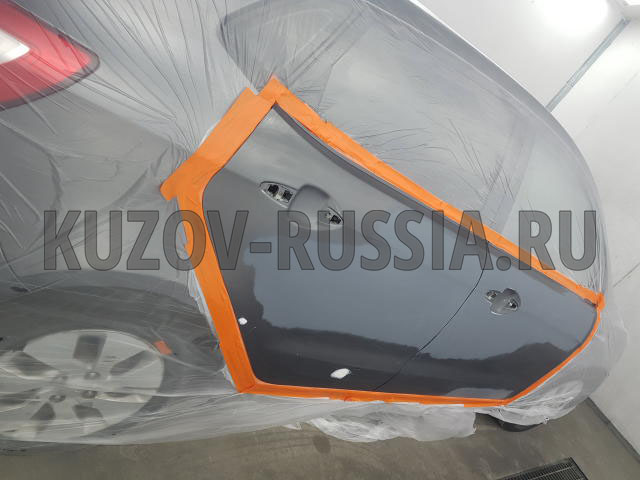 Кузовной ремонт авто Kia Rio