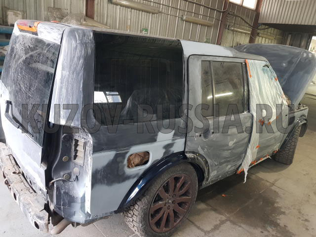 Кузовной ремонт авто Land Rover Discovery 3