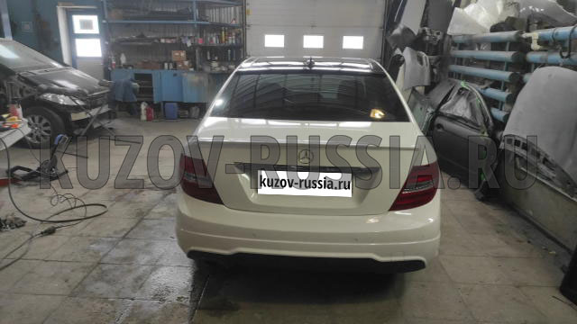 Кузовной ремонт авто Mercedes-Benz W204