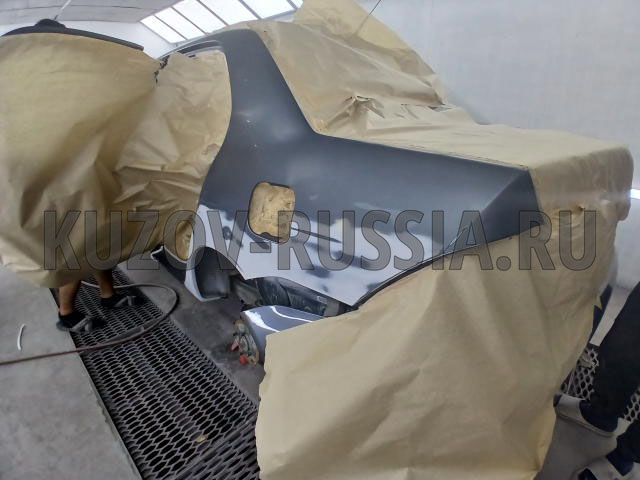 Кузовной ремонт авто Mitsubishi Lancer 9