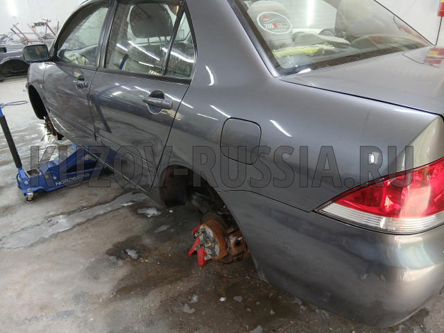 Кузовной ремонт авто Mitsubishi Lancer 9