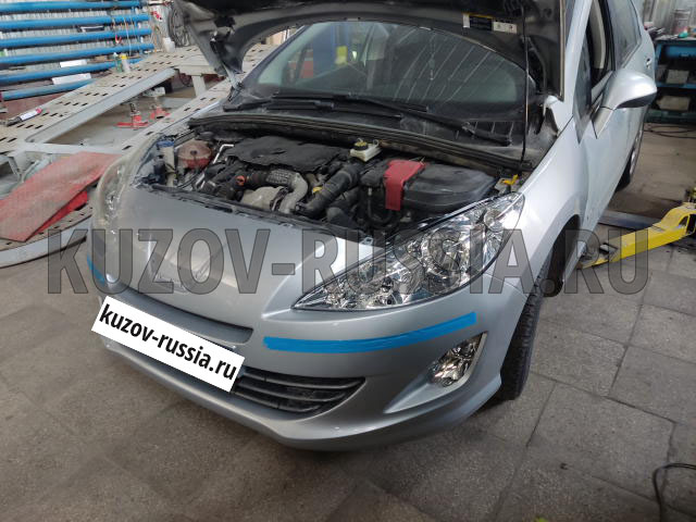 Кузовной ремонт авто Peugeot 408