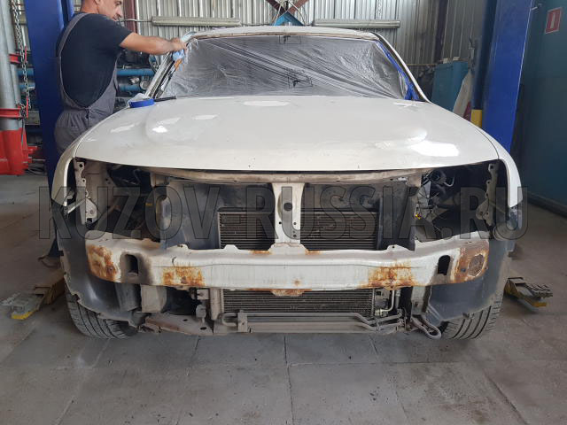 Кузовной ремонт авто Renault Duster