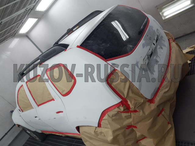 Кузовной ремонт авто Renault Duster