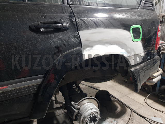 Кузовной ремонт авто Toyota Land Cruiser Prado 105