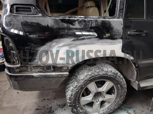 Кузовной ремонт авто Toyota Land Cruiser 100