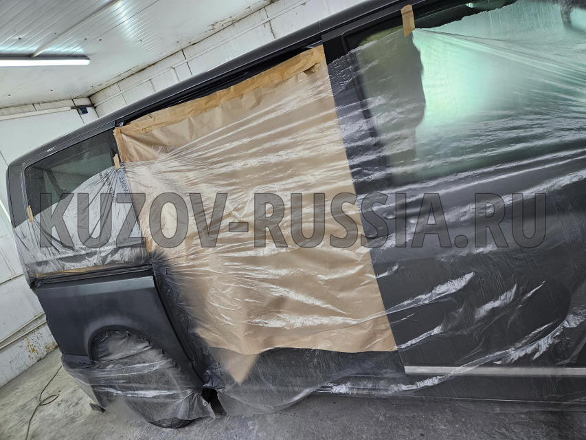 Кузовной ремонт авто Volkswagen Caravelle